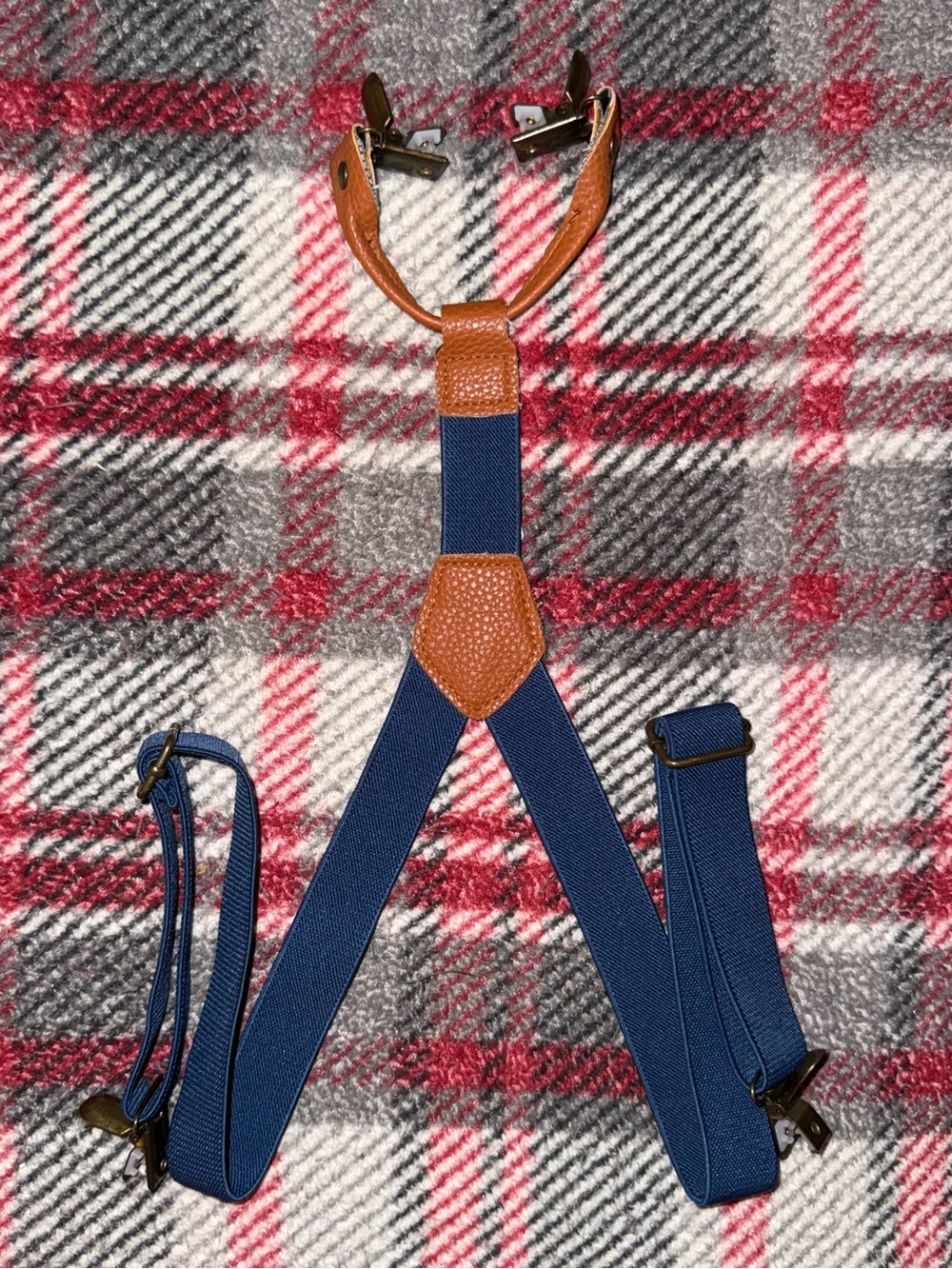 Cat And Jack Carters Boys Adjustable Y Back Clip Suspenders Lot